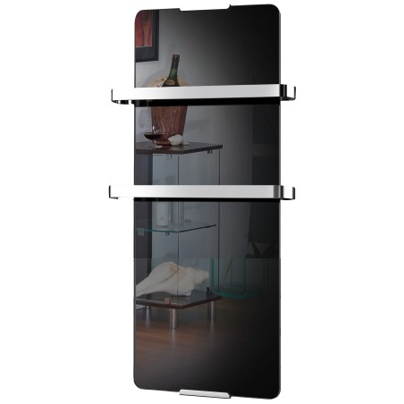 Radiateur sèche serviette Noir 600W