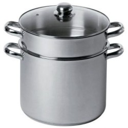 Couscoussier inox 11 L / 26 cm