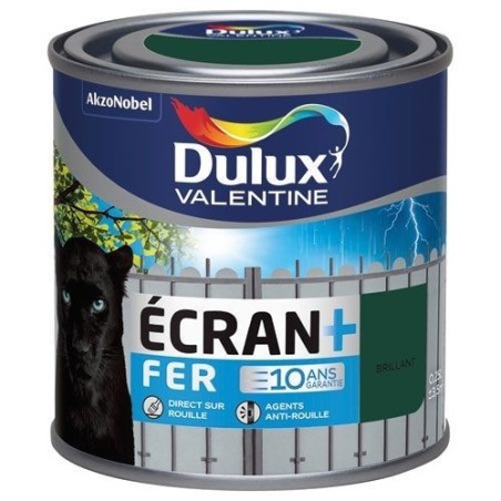 Ecran fer brillant 0.25l vert basque