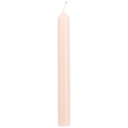 Bougie droite 22H200 rose pastel