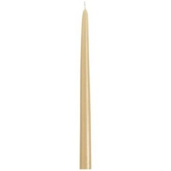 Bougie flambeau 22H290 taupe