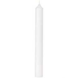Bougie droite 22H200 blanc