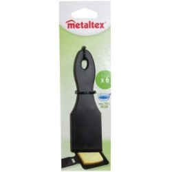 Lot de 6 spatules à raclette en nylon