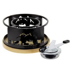 Réchaud à fondue - Vaches