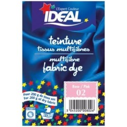 Teinture Idéal multifibres sachet 15g rose