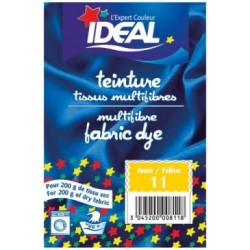 Teinture Idéal multifibres sachet 15g jaune