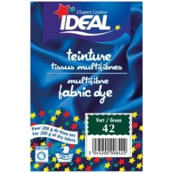 Teinture Idéal multifibres sachet 15g vert