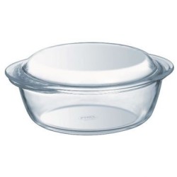 Cocotte en verre ronde 1,6 L - Essentials 4 en 1