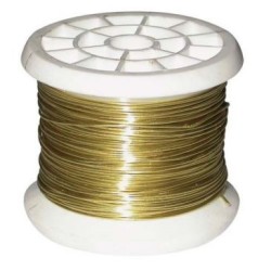 Fil carcasse laiton bobinot 50 grs
