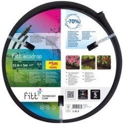 Kit tuyau poreux 13-16mm 1/10 litres heure 15m+5m gratuits