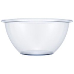 Saladier 23 cm Bleu Transparent - Bistro
