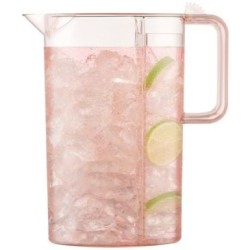 Pichet infuseur 3 L Rose Transparent - Ceylon