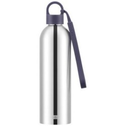 Gourde isotherme 0.5 L Inox & Bleu - Melior