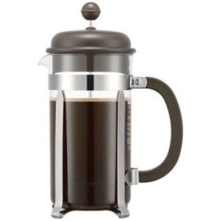 Cafetière à piston 8 Tasses Marron - Caffettiera Colors