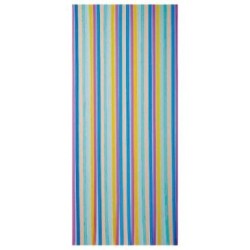 Rideau de porte Tahiti PVC 90x220 cm - multicolore