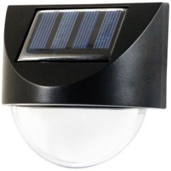 Appliques solaires carrées x 2 blanc chaud