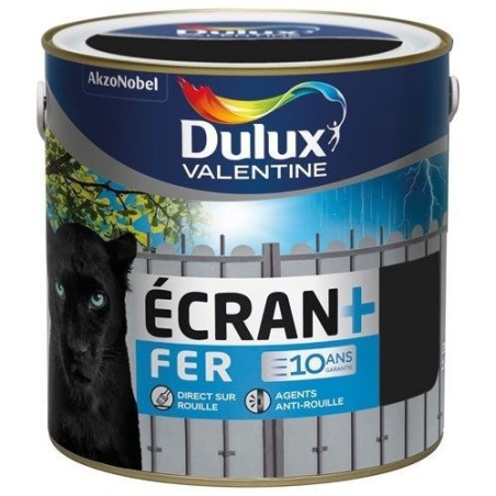 Ecran fer mat 2l noir
