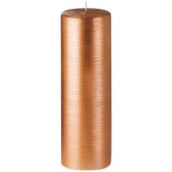 Bougie pillier cuivre ht 250mm