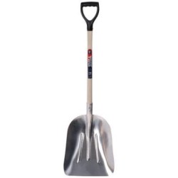 Pelle aluminium nervurée EM 65cm épaisseur 2mm