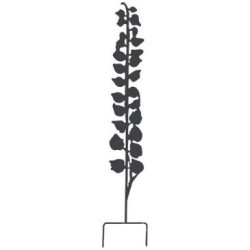 Déco en métal à planter physalis 9x80cm anthracite