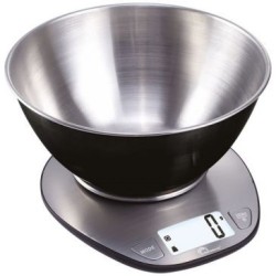 Balance de cuisine 5 kg + Bol - Inox