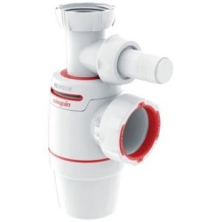 Siphon d'évier neo air avec prise machine à laver