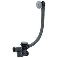 Vidage baignoire complet bonde et trop plein longeur 700mm