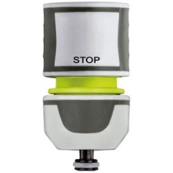 Raccord stop plastique ø19 mm bimatière