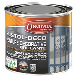 Durieu rustol deco antirouille 0.75l noir profond ral 9005