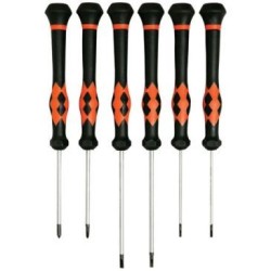 Kit de 6 tournevis de précision
