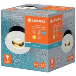 Spot LED GU10 encastrable 4.3 W étanche 345 lm chaud blanc