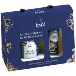 Coffret bougie et spray citron reveil en sicile