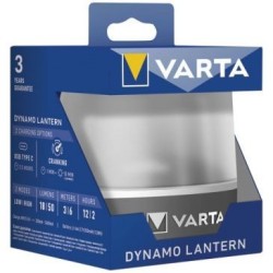 Lanterne dynamo hybride rechargeable