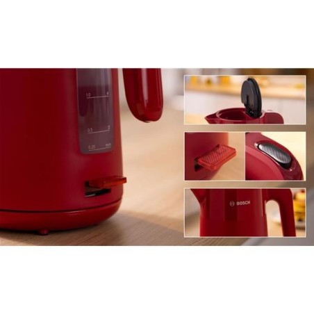 Bouilloire 1,7 L Rouge Mat - MyMoment - TWK2M164