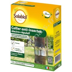 Collier anti-insectes électro répulsif