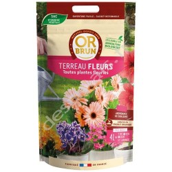 Terreau fleurs 4l