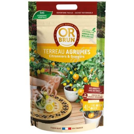 Terreau agrumes 4l