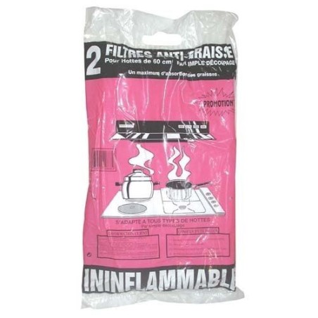 Filtre hotte standard x2 117x47 999e