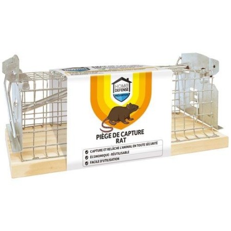 Piège de capture rats