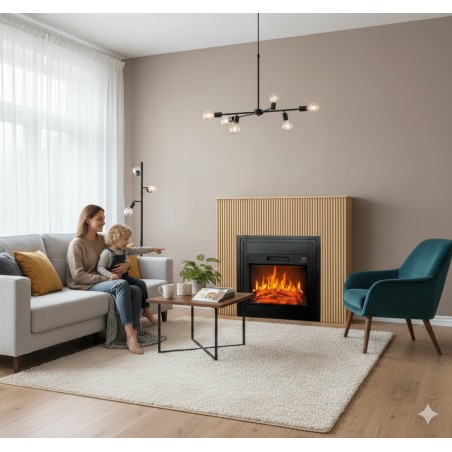 Cheminée électrique Ambra