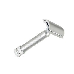 Support chrome brillant pour rasoir