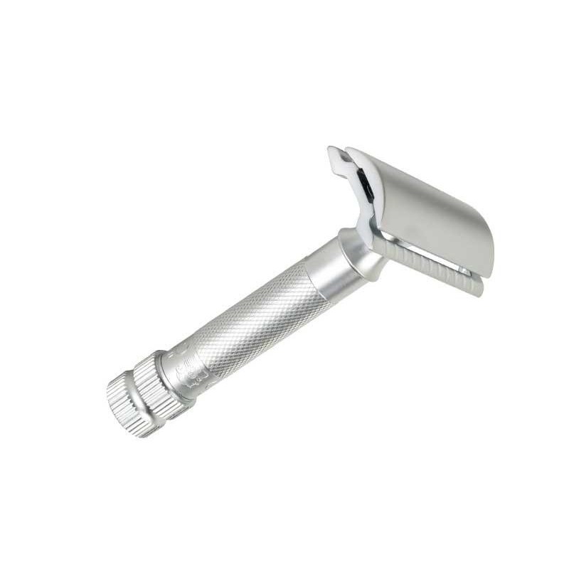 Support chrome brillant pour rasoir