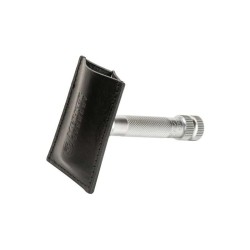 Support chrome mat pour rasoir