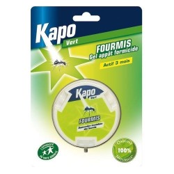 Fourmis gel appât 100% naturel boîte 10g Kapo Vert