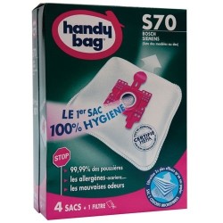 Sac aspirateur non tissé x4 bosch s70