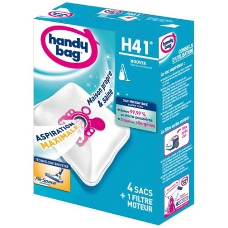 Sac aspirateur non tissé x4 hoover h41