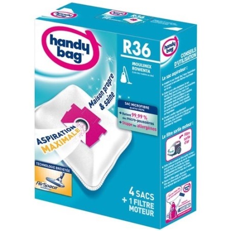 Sac aspirateur non tissé x4 rowenta r36