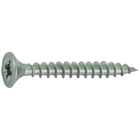 Vis inox agglo tête fraisé pozidriv a2 3.5x20mm sachet de