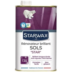 Renovateur brillant sols intérieurs ''Star'' - 1 L