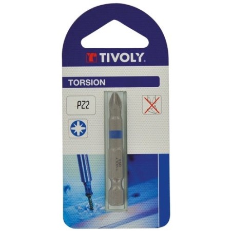 Embout torsion PZ 1 longueur 50mm blister de 2